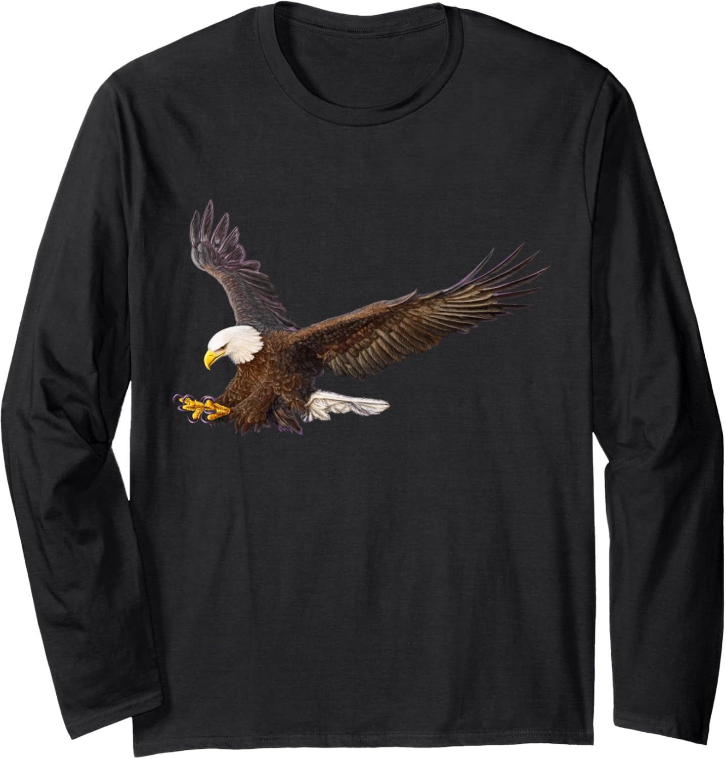 American Bald Eagle swoop Long Sleeve
