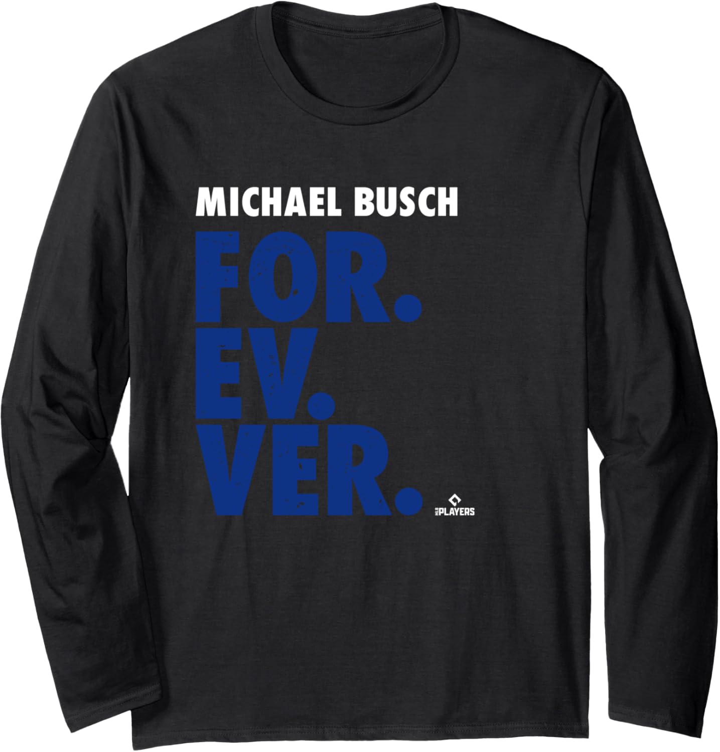 Forever Baseball Michael Busch Chicago Baseball MLBPA Long Sleeve