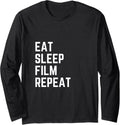 Eat Sleep Film Movie Director Maker Filmmaker Long Sleeve