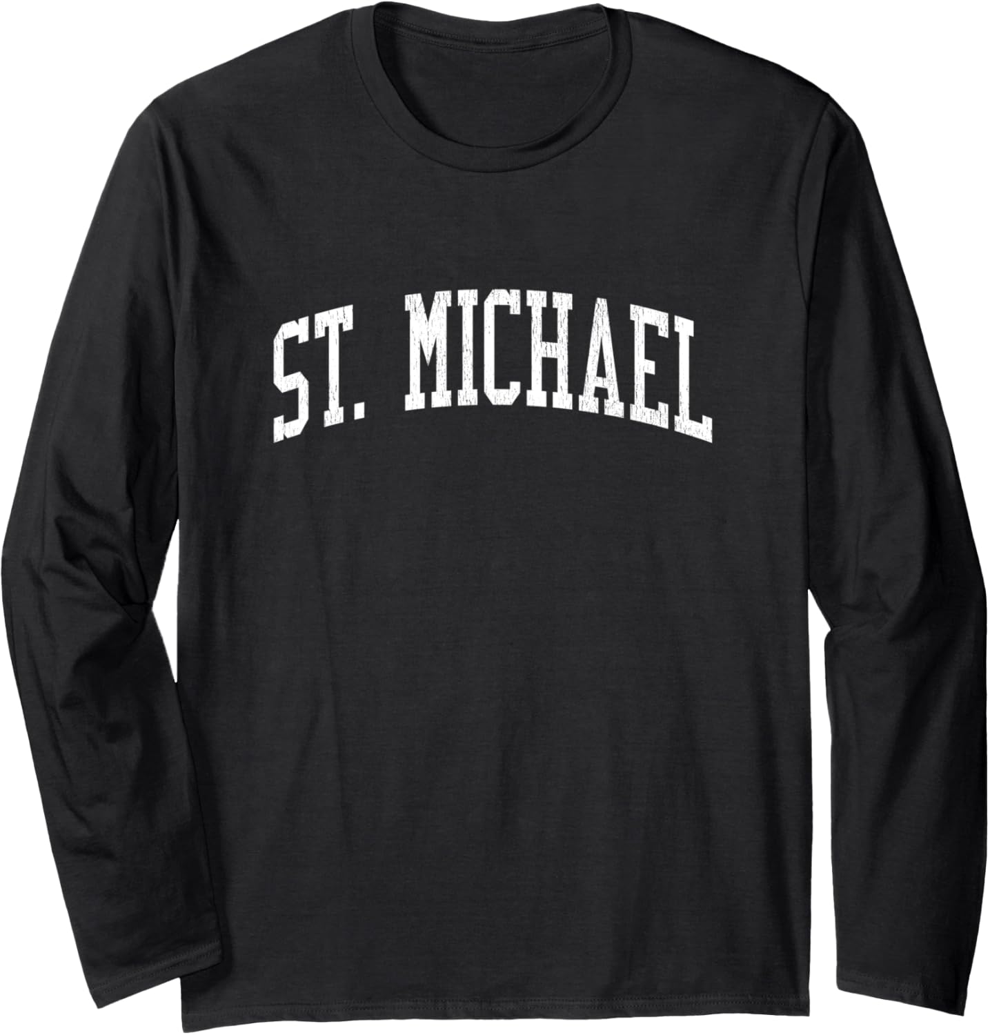 St. Michael AK Vintage Athletic Sports JS02 Long Sleeve