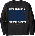 Big Deal Michael Arroyo Prospect Baseball Fan Gear Long Sleeve