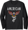 American AF Patriot, American As Fuck Eagle, Patriotic Long Sleeve