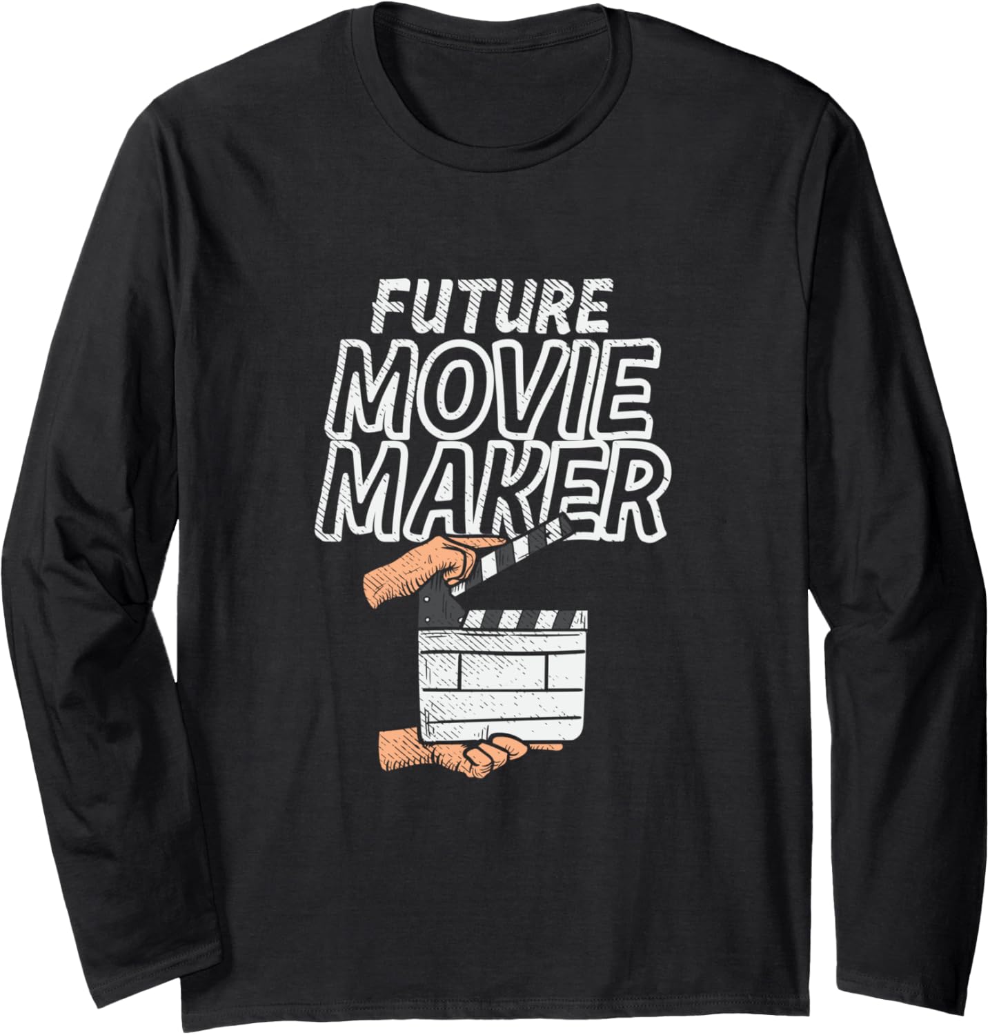 Video Editing Design For Filmmaker - Future Movie Maker Long Sleeve