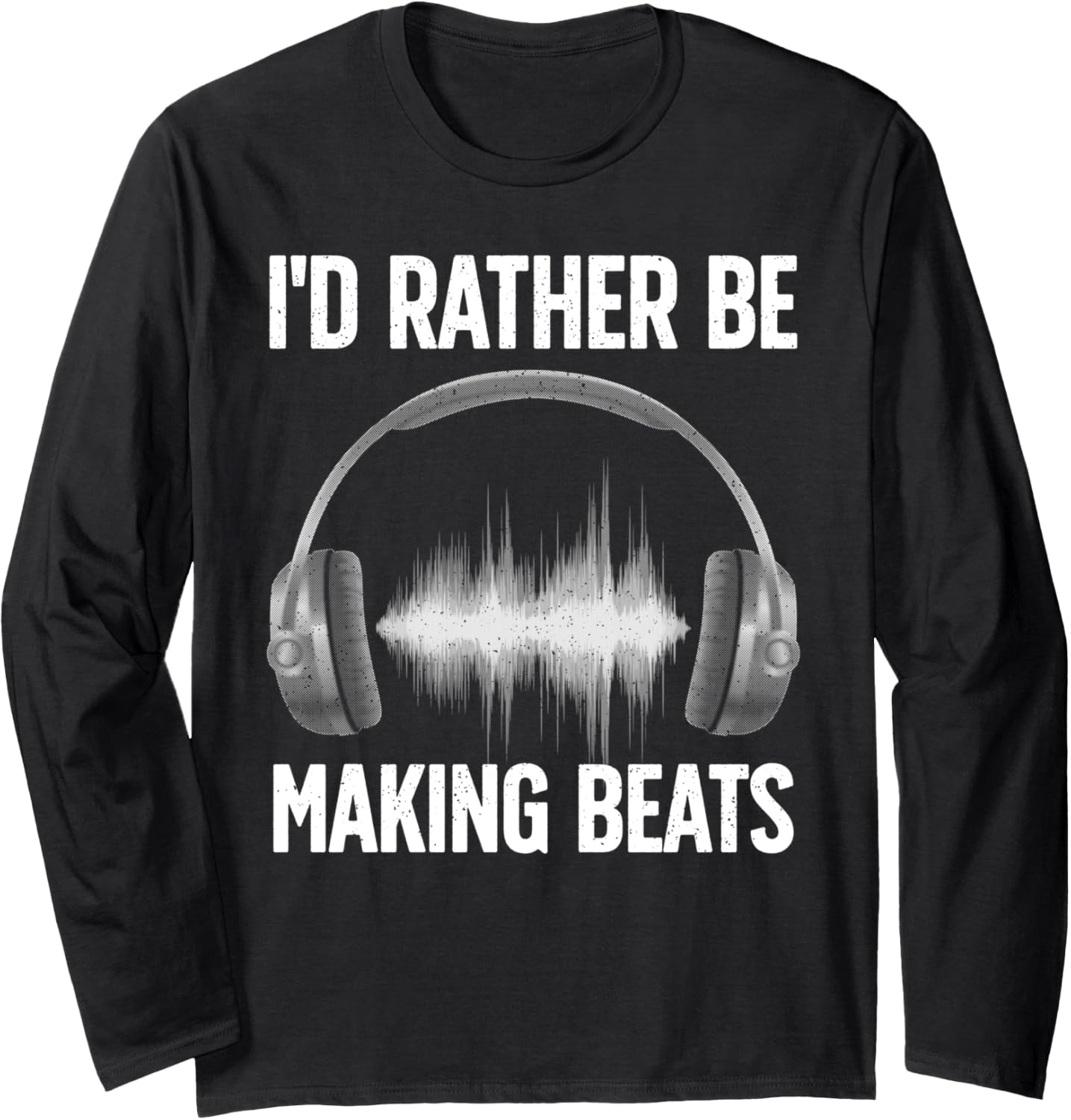 Cool Music Producer Art For Men Women Disc Jockey Beat Maker Long Sleeve