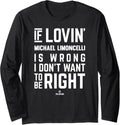 If Loving Michael Limoncelli Prospect Baseball Fan Gear Long Sleeve