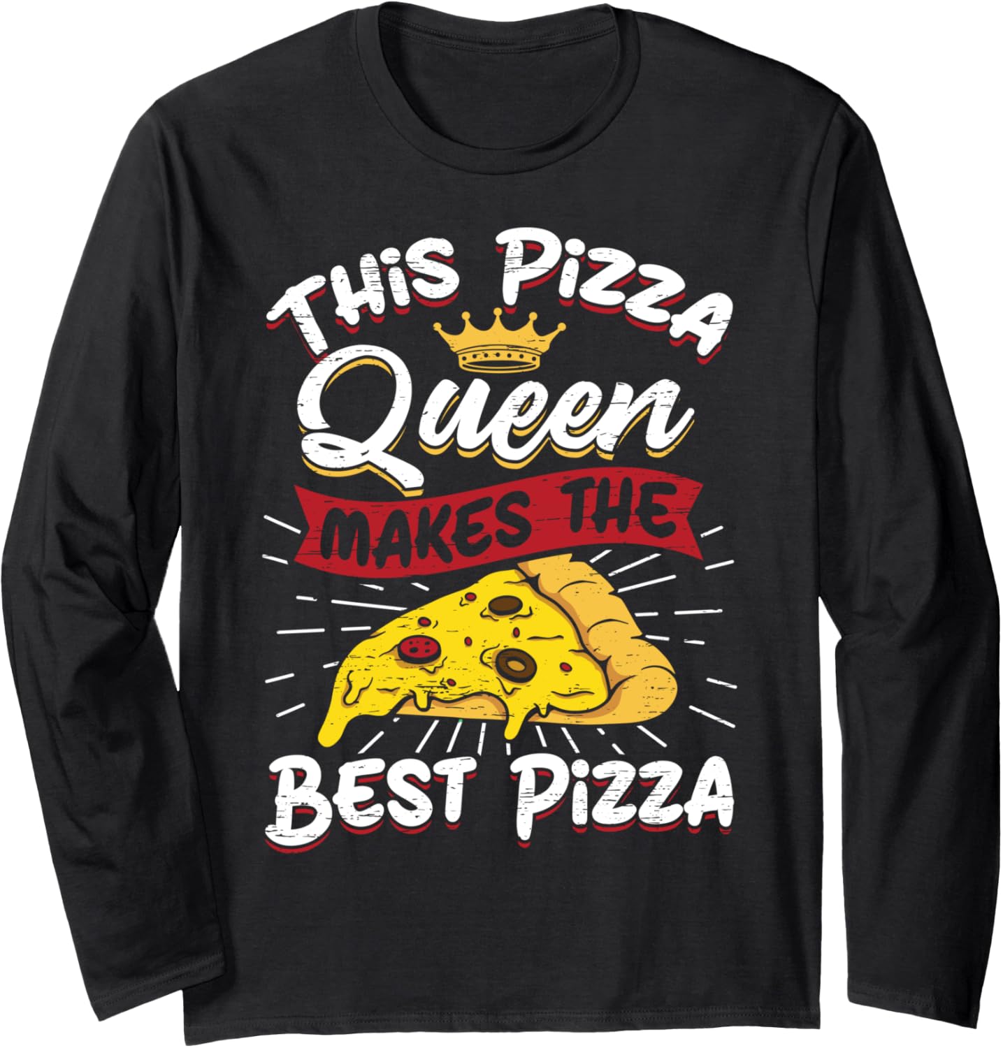 Best Pizza Queen - Hobby Pizza Baker Pizza Maker Long Sleeve