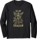 St. Michael The Archangel Catholic Graphic Long Sleeve