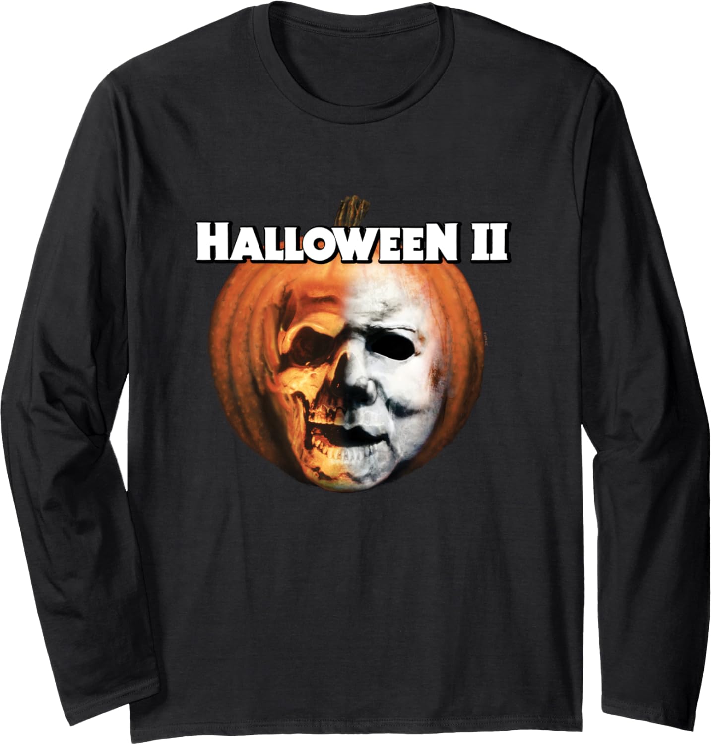 Halloween II Michael Myers Pumpkin Long Sleeve