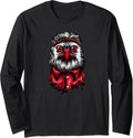 Hippy American Bald Eagle USA Flag 4th of July Eagle Long Sleeve