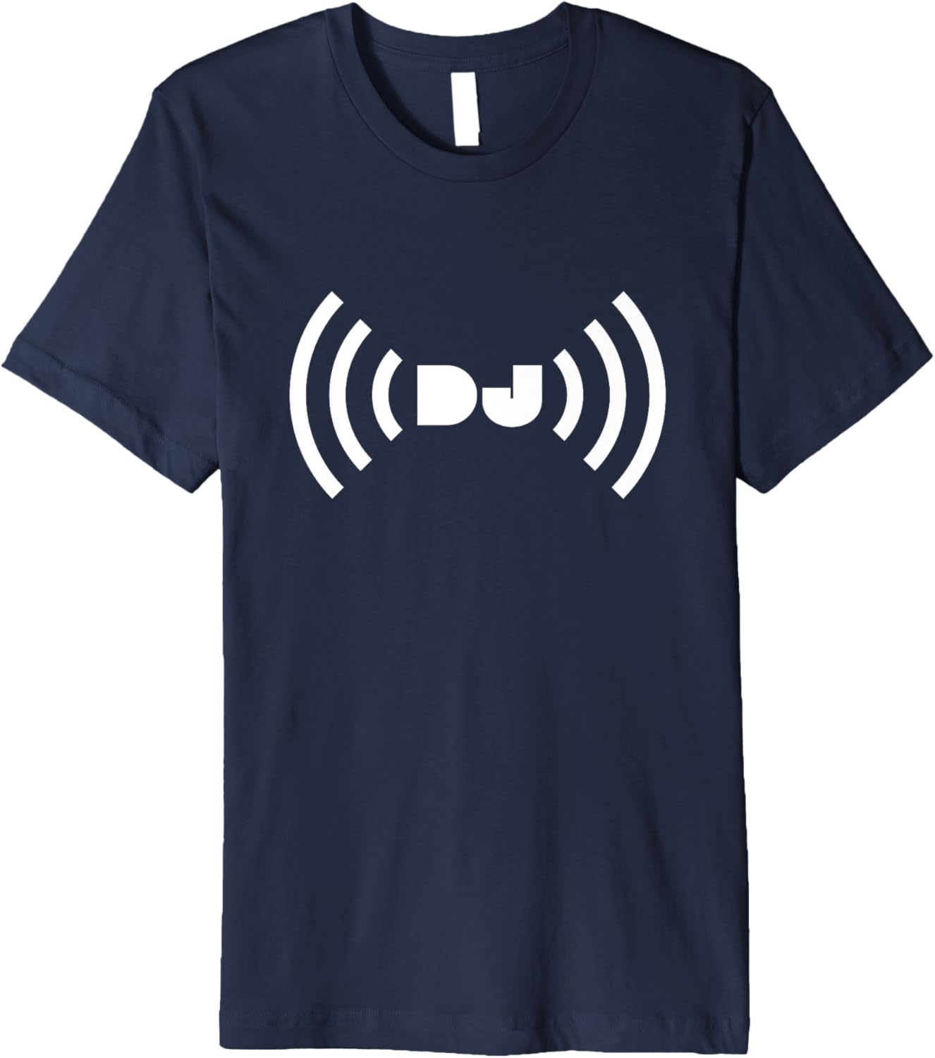 Minimalist DJ Sound Wave Design For Music Makers and DJs Premium
