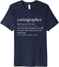 Funny Cartographer Noun Map Maker Premium