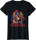 Womens 4th of July Patriotic America - USA American Eagle Grandma