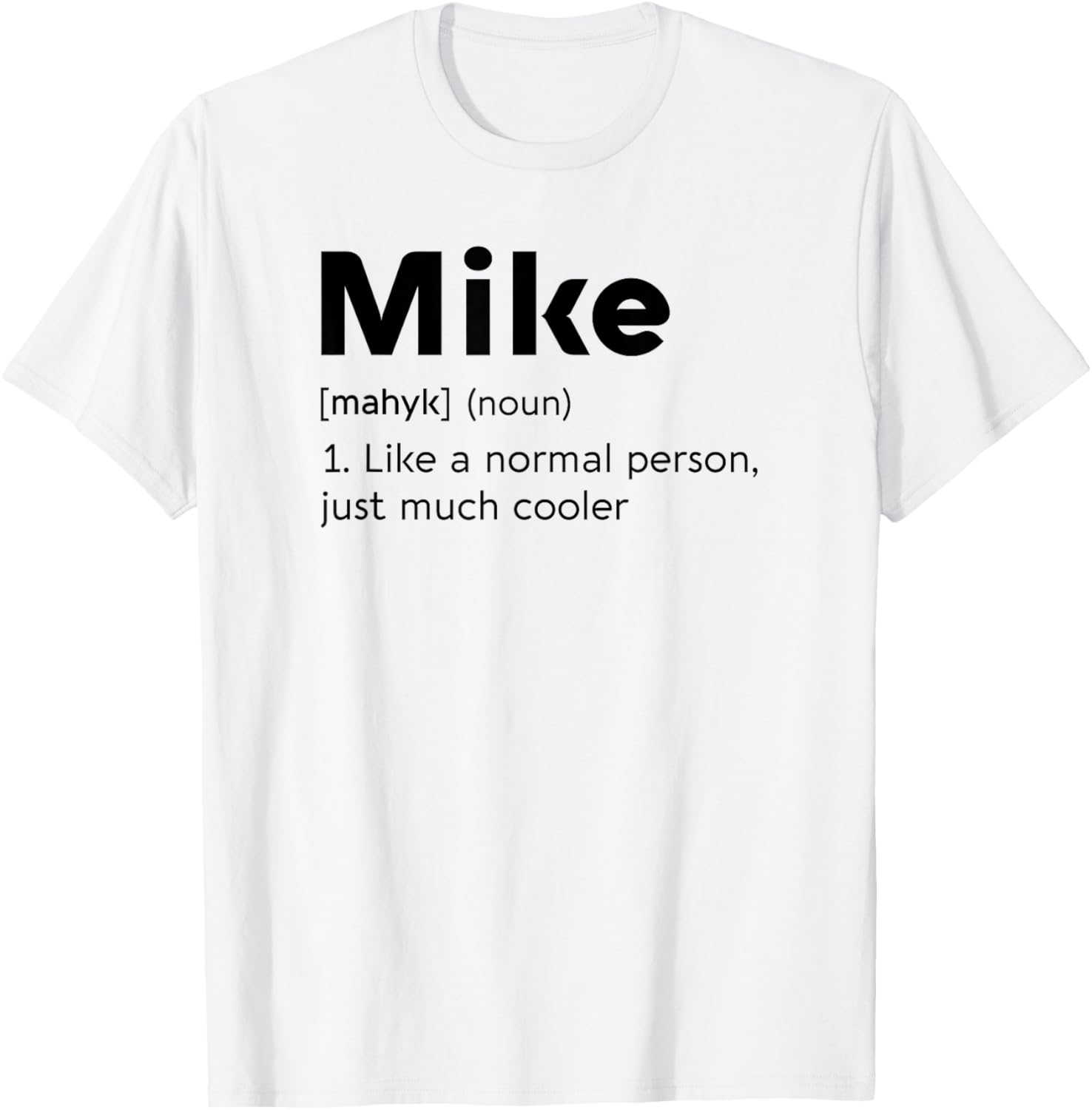 Mike Name Definition Boys Funny Cool Normal Person Michael