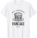 Pancake Maker Hot Pancakes and Syrup