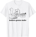 Funny Sewing Quilting Cat Lover Gift Makers Gonna Make