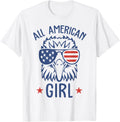 All American Girl Patriotic Eagle Sunglasses American Flag