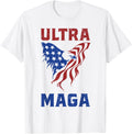 Ultra maga american flag eagle