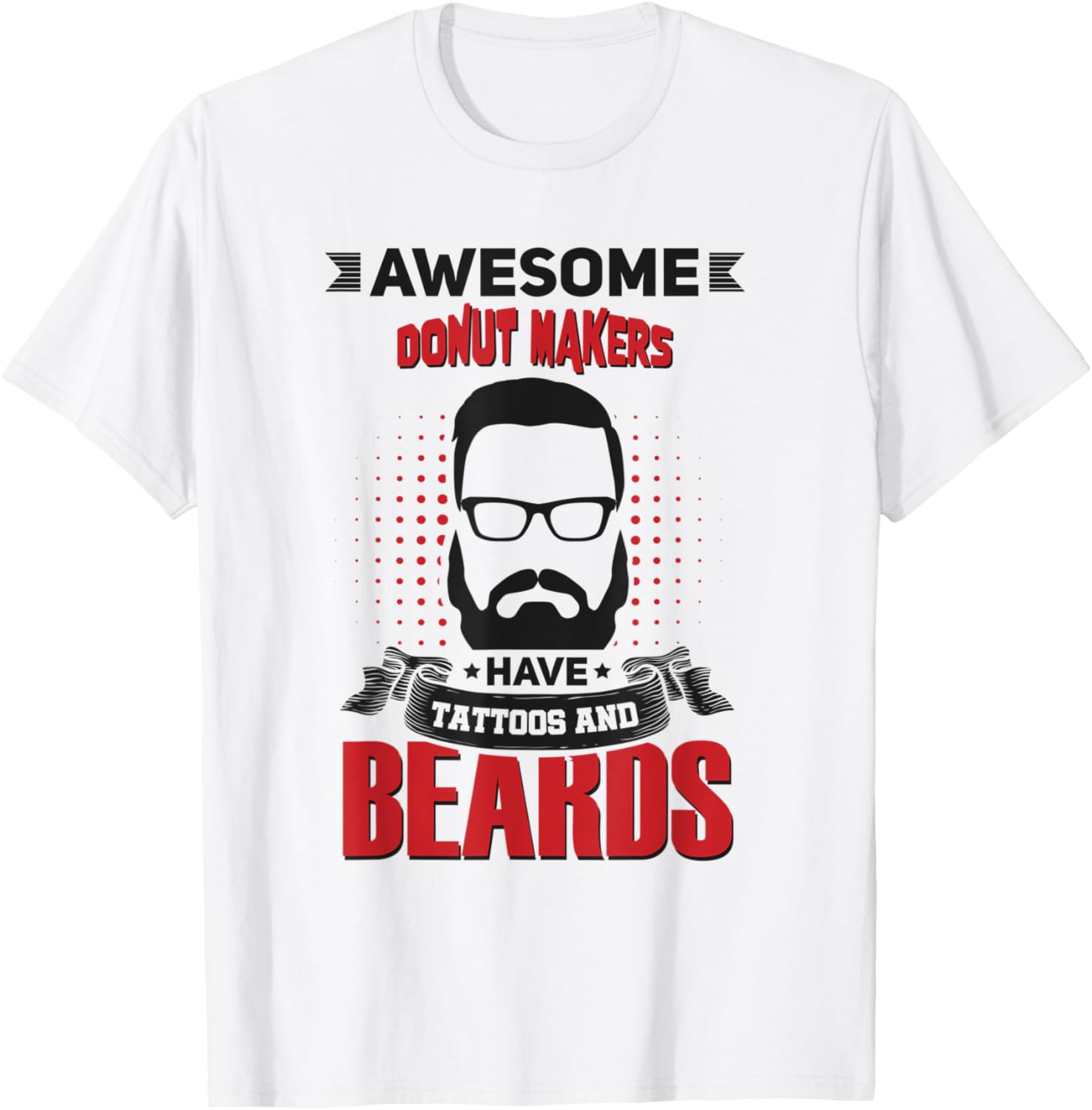 Wh Awesome Donut Makers Tattoo Beard