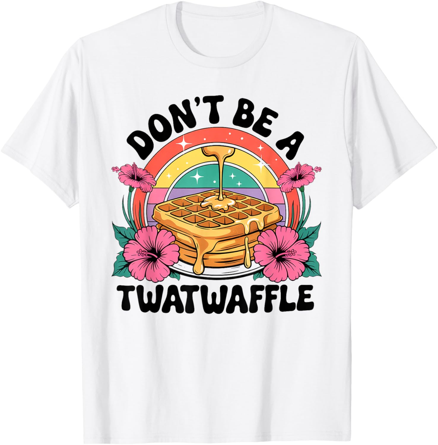 Retro Vintage Don't Be a Twatwaffle - Funny Food