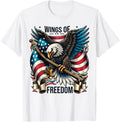 Wings of Freedom Patriotic Eagle 4th Of July American