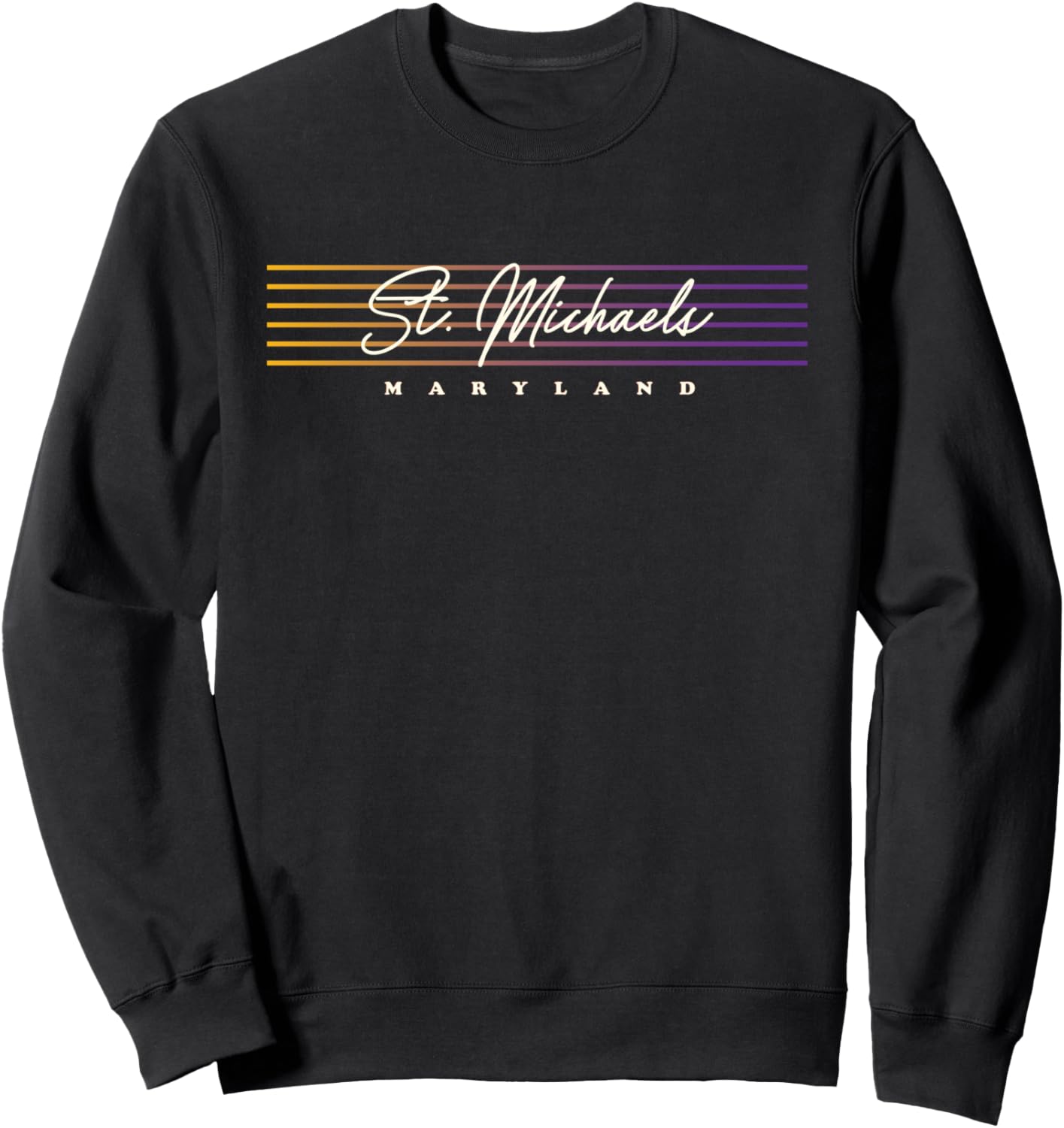 St. Michaels Shirt Nostalgic Retro Style Maryland Sweatshirt