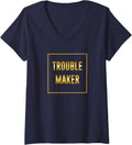 Trouble Maker V-Neck