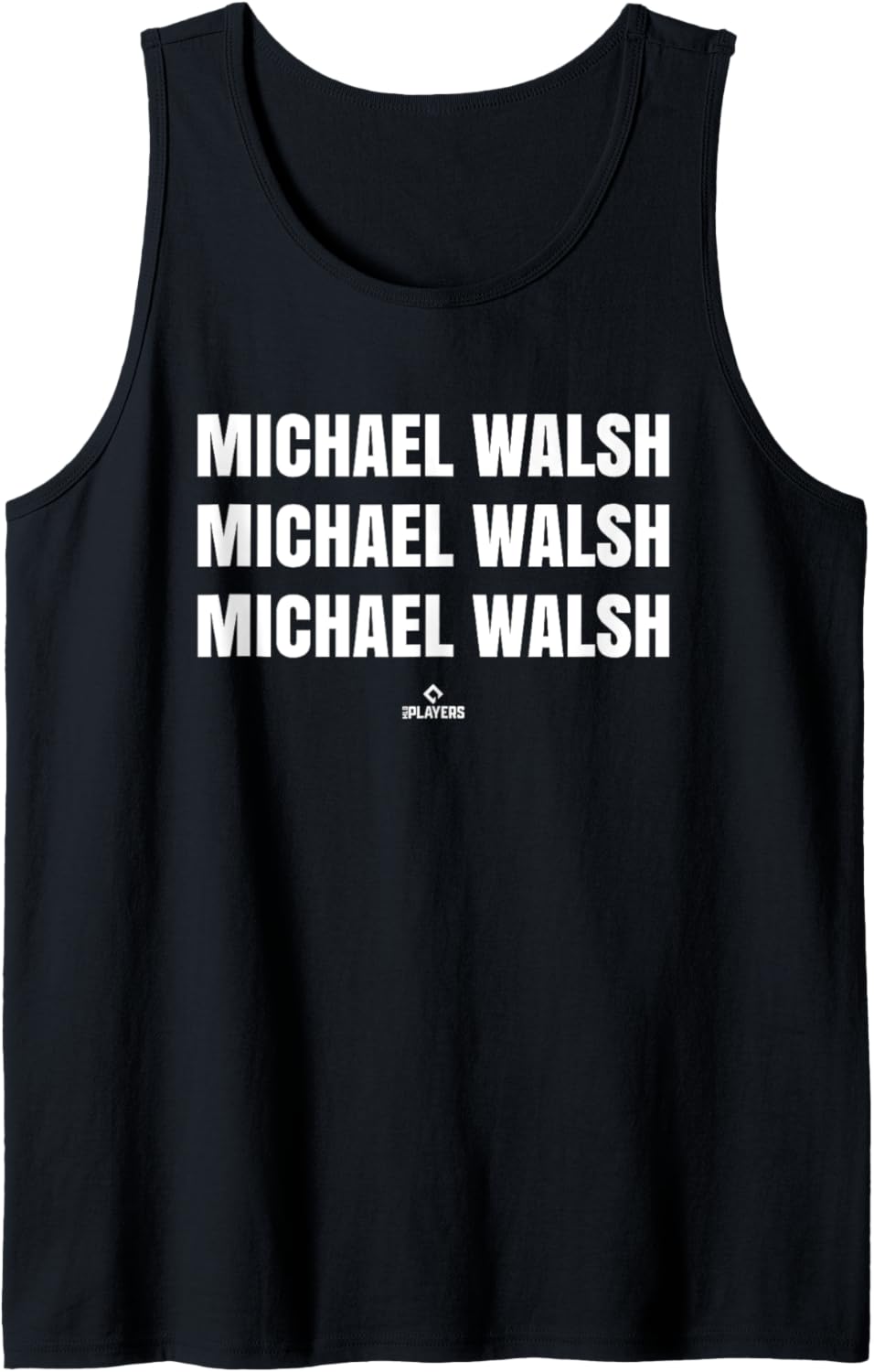 Chant Michael Walsh Prospect Baseball Fan Gear Tank Top