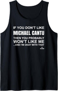Michael Cantu Prospect Baseball Fan Gear Tank Top