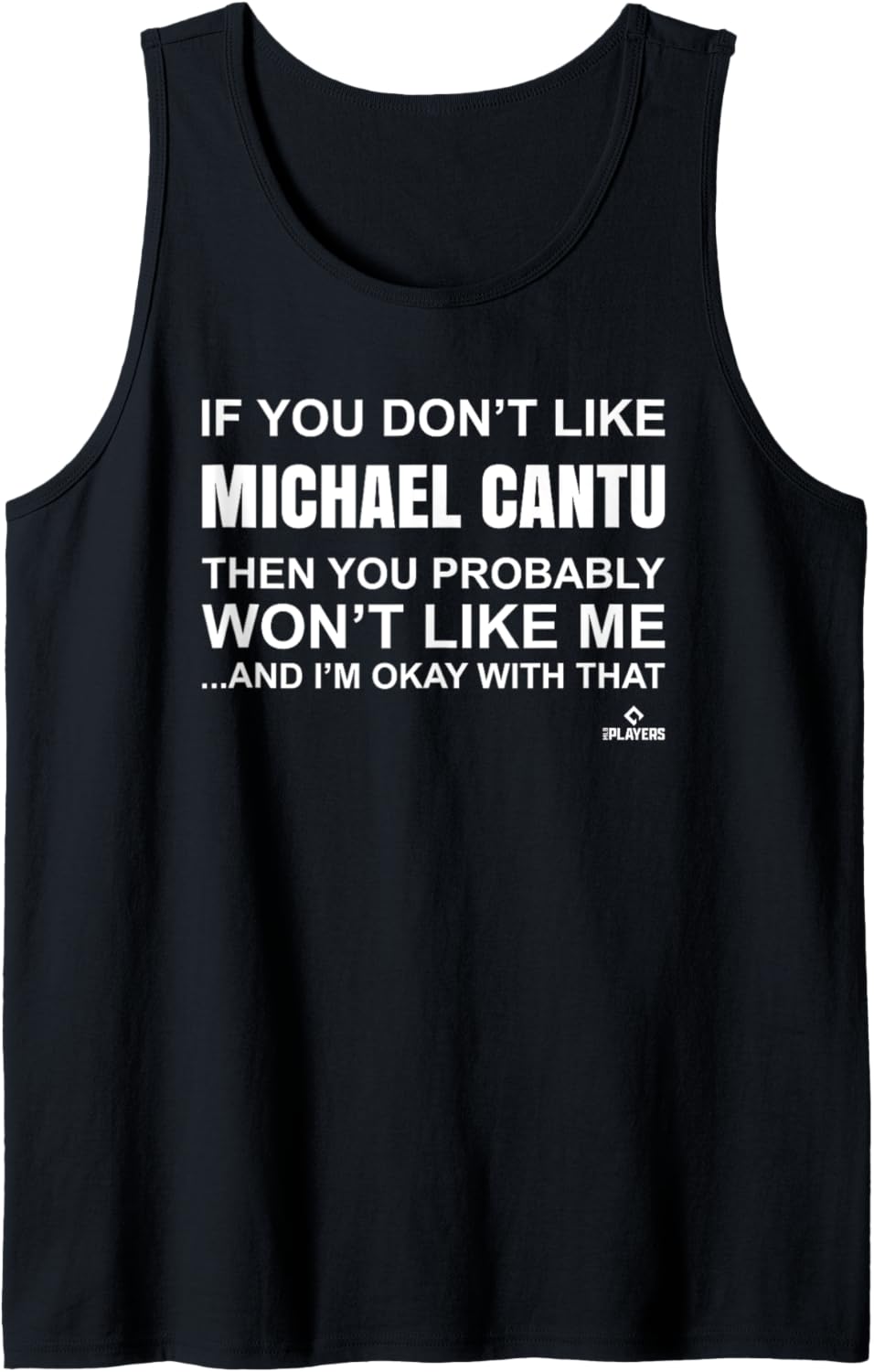 Michael Cantu Prospect Baseball Fan Gear Tank Top