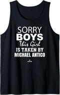 This Girl is Taken By Michael Antico Prospect Baseball Fan Tank Top