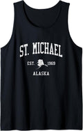 St. Michael AK Vintage Athletic Sports JS01 Tank Top
