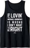 If Loving Michael Burrows Prospect Baseball Fan Gear Tank Top