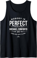 Nobody is Perfect MLBPA Michael Conforto Baseball Player Tank Top