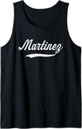 Distressed Script Michael Martinez Prospect Baseball Fan Tank Top