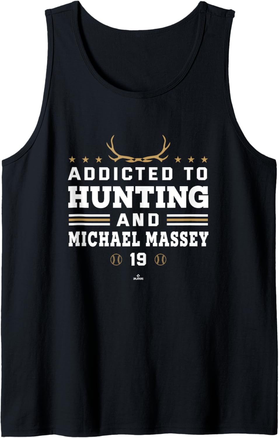 Deer Hunting and Michael Massey Kansas City MLBPA Tank Top