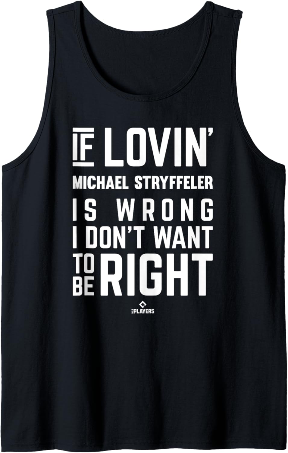 If Loving Michael Stryffeler Prospect Baseball Fan Gear Tank Top
