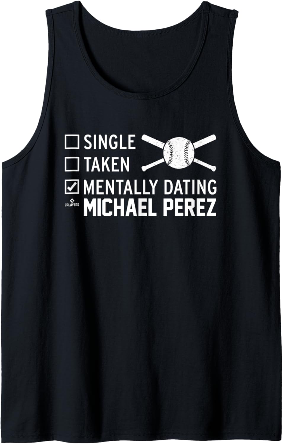 Mentally Dating Michael Perez Prospect Baseball Fan Gear Tank Top