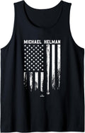 USA Flag Bat Michael Helman Minnesota Baseball MLBPA Tank Top