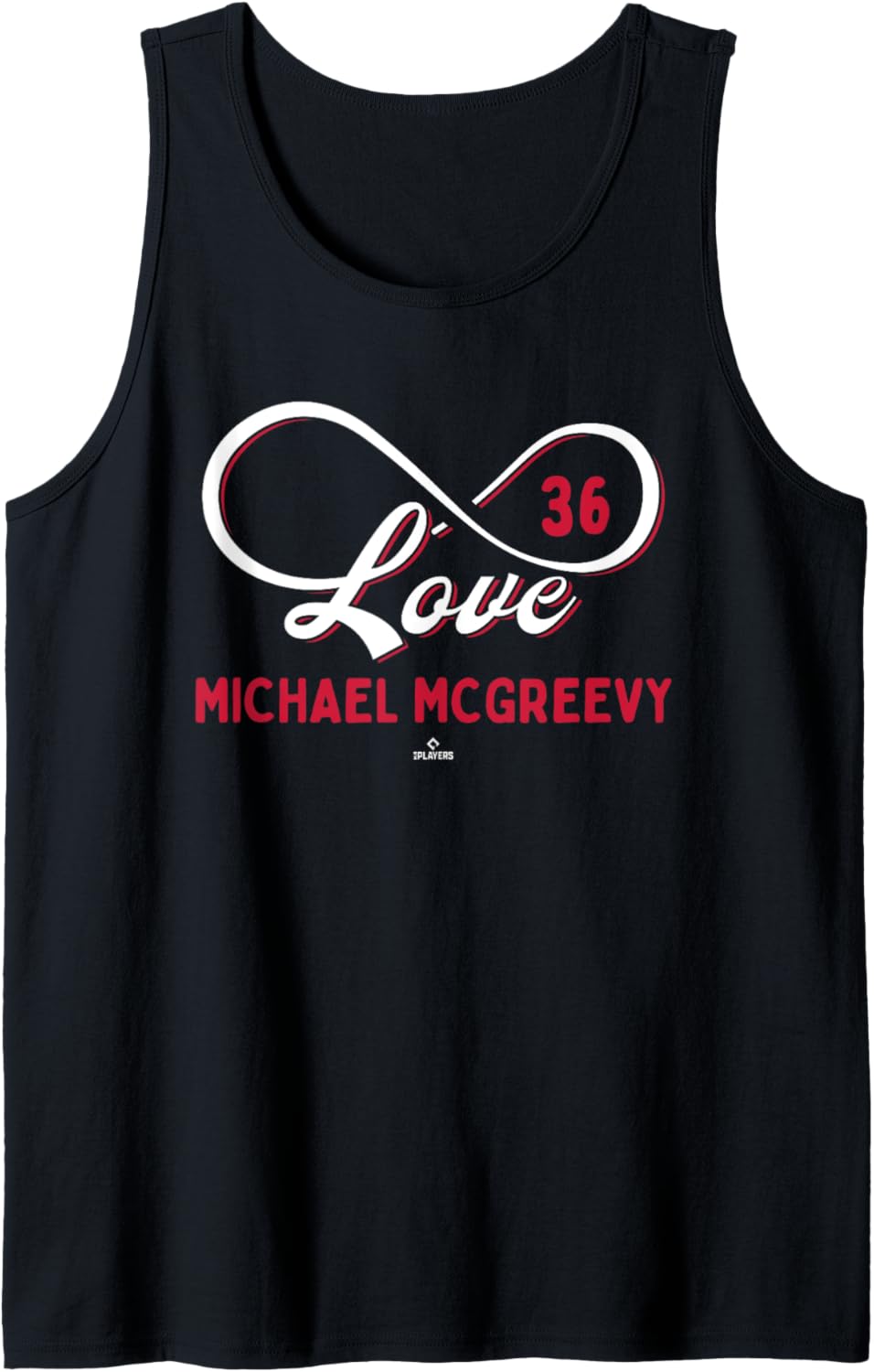 Infinite Love Michael McGreevy St Louis Baseball MLBPA Tank Top