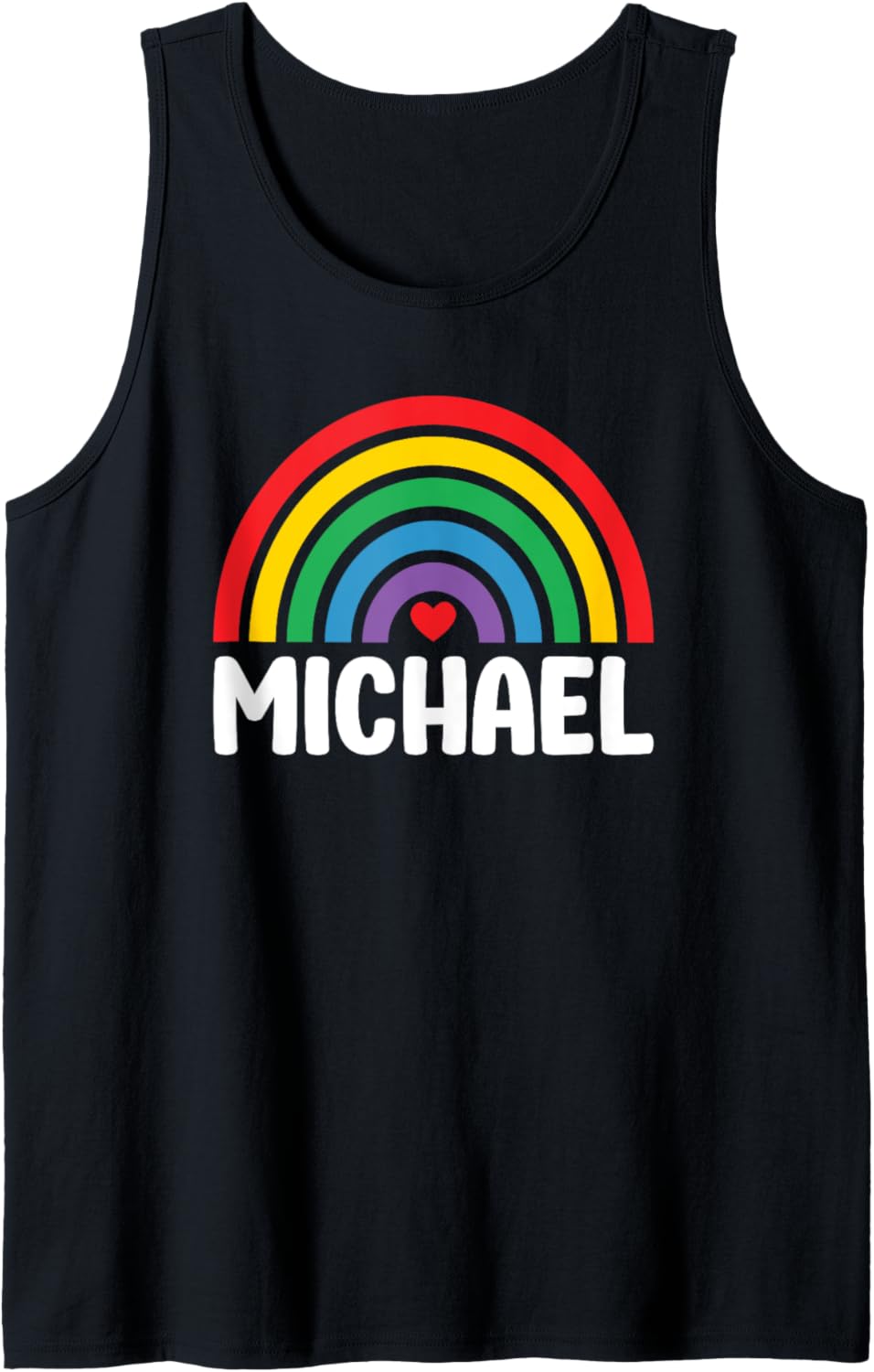 I Love Michael Cute Michael Lover for Men and Women Tank Top
