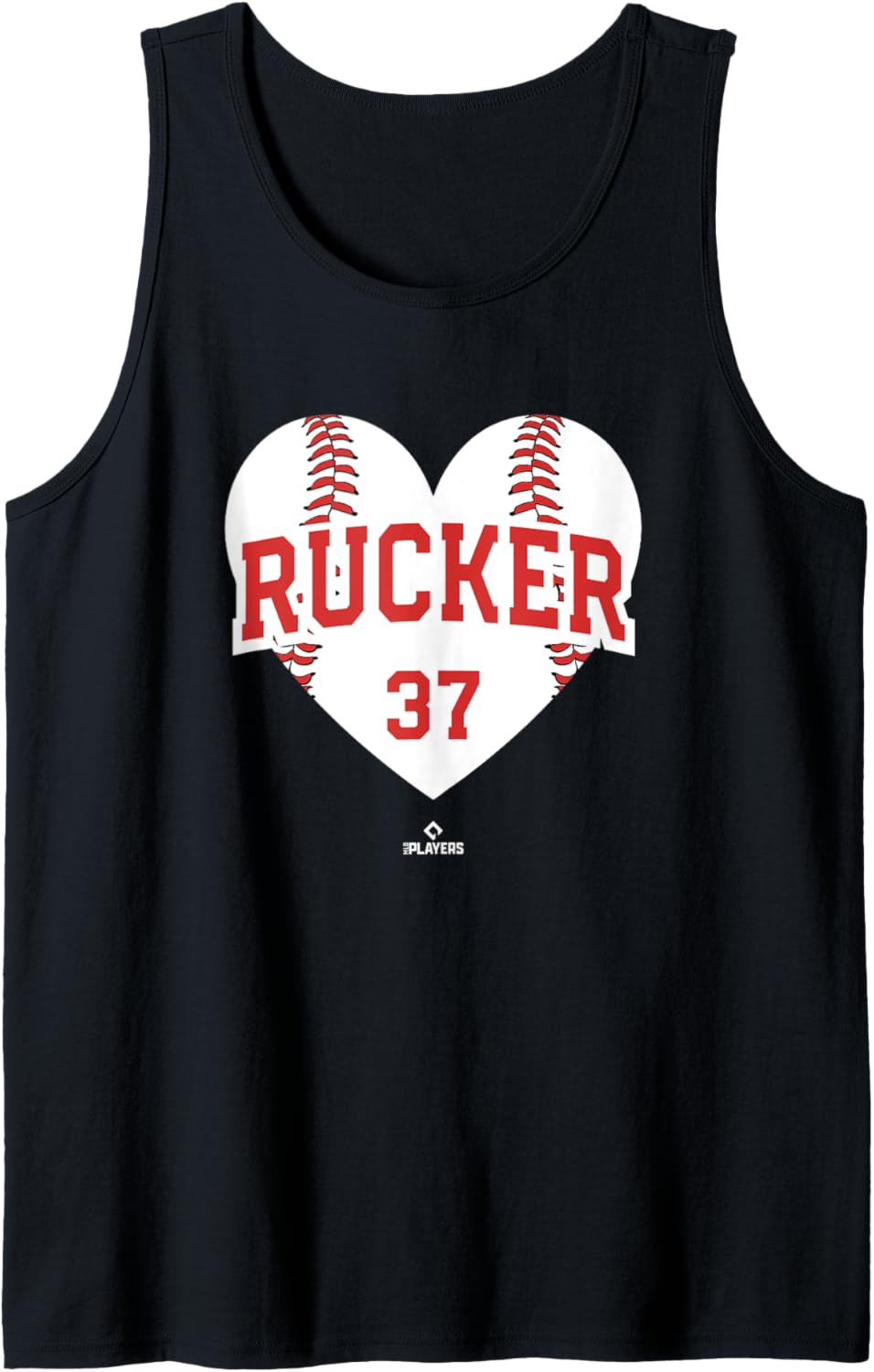 Baseball Heart Michael Rucker Chicago MLBPA Tank Top
