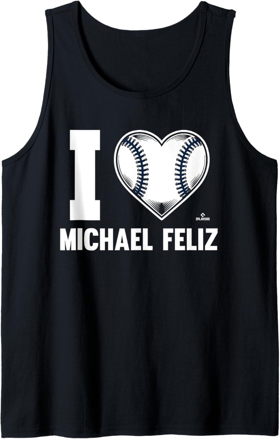 I Heart Michael Feliz Prospect Baseball Fan Gear Tank Top