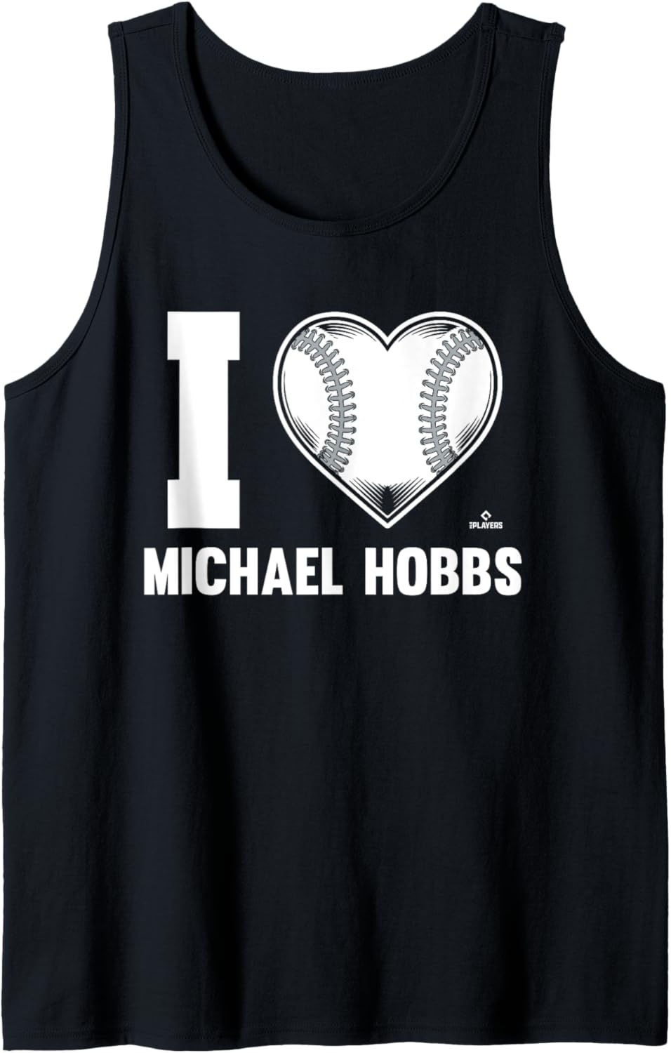 I Heart Michael Hobbs Prospect Baseball Fan Gear Tank Top