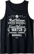 Smart Women Watch Michael Tonkin Minnesota Baseball MLBPA Tank Top