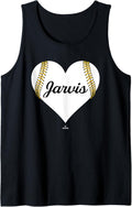 Baseball Heart Michael Jarvis Prospect Baseball Fan Gear Tank Top