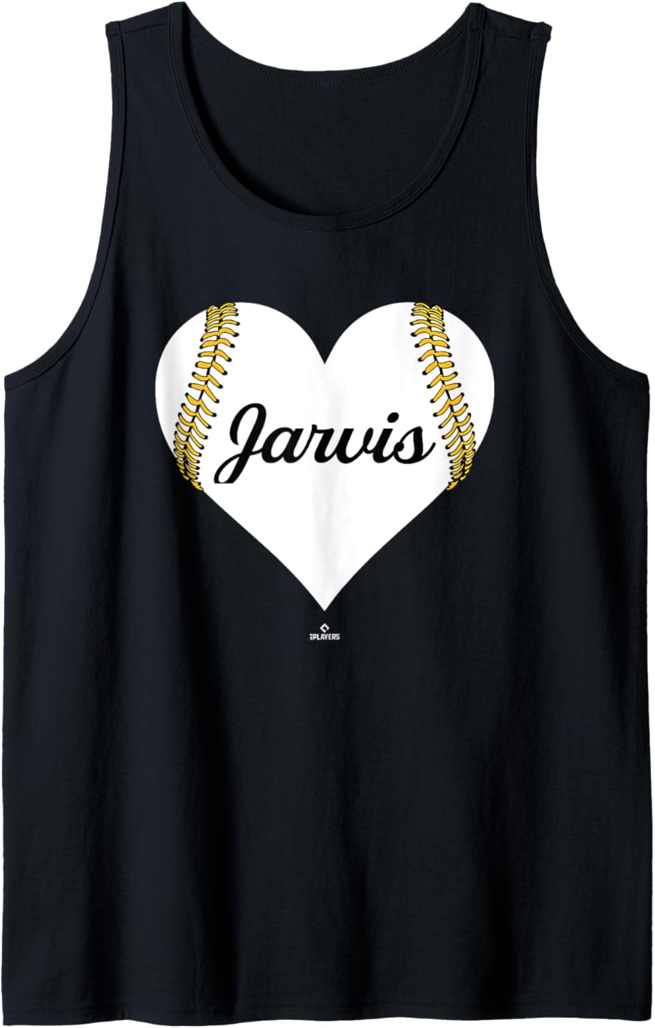 Baseball Heart Michael Jarvis Prospect Baseball Fan Gear Tank Top