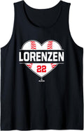 Vintage Baseball Bat Gameday Michael Lorenzen MLBPA Tank Top