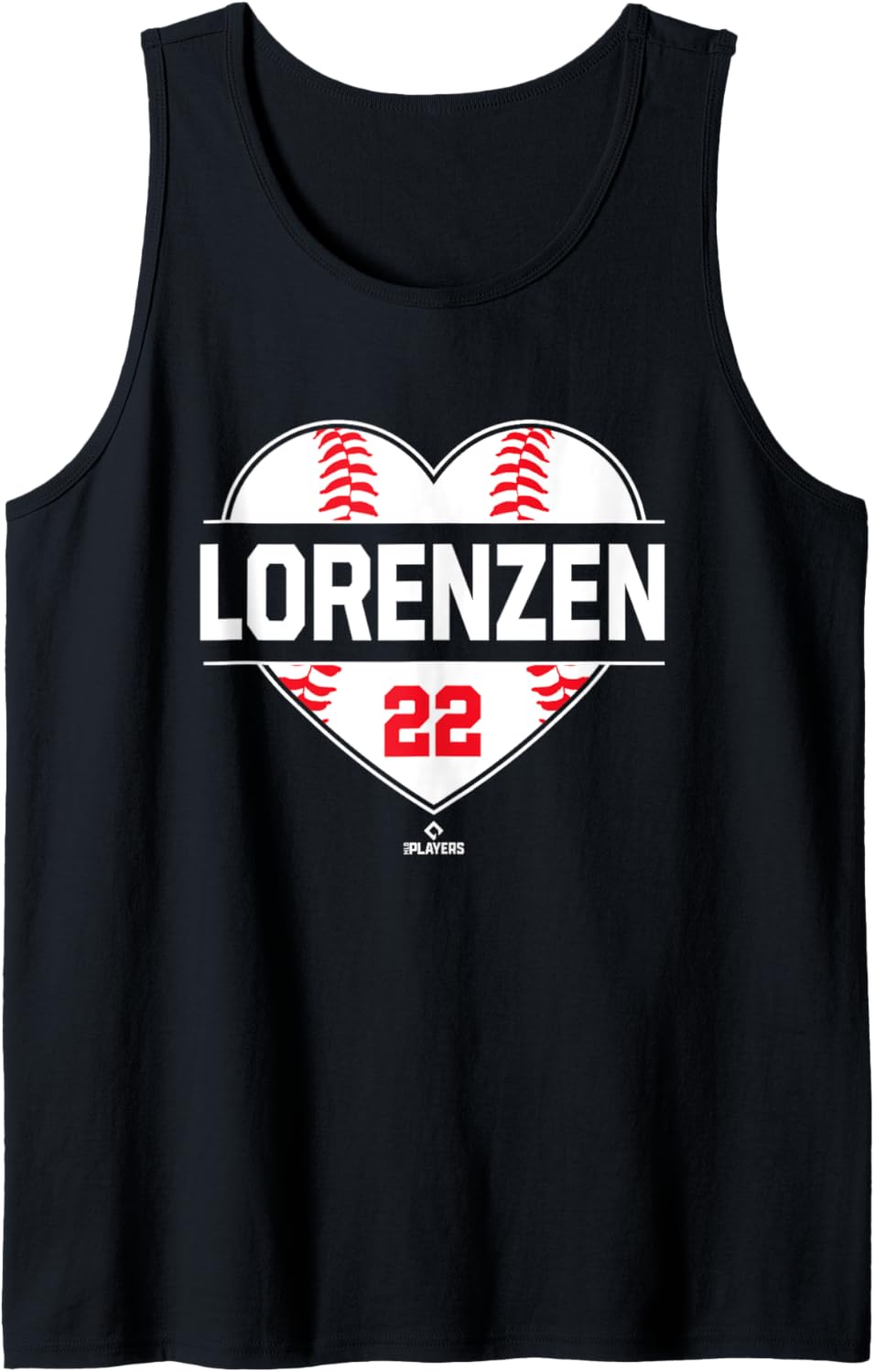 Vintage Baseball Bat Gameday Michael Lorenzen MLBPA Tank Top