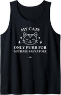 Cat Lovers for Michael Salvatore Prospect Baseball Fan Gear Tank Top