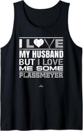 I Love My Husband Michael Plassmeyer Prospect Baseball Fan Tank Top